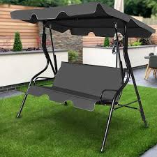3 Seater Canopy Garden Swing Chair