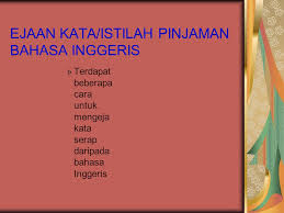 4000 kosa kata bahasa inggris yang sering digunakan. Sistem Ejaan Dalam Bahasa Melayu Ppt Download