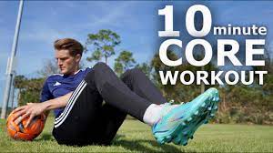 10 minute core workout for footballers