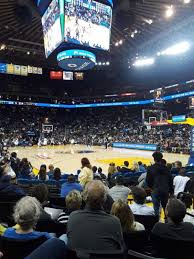Oracle Arena Section 110 Home Of Golden State Warriors
