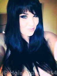 It is a wonderful style for girls who have dark brown/ almost black hair with dark purple tips. Black Hair With Blue Tint Without Bleaching Forums Haircrazy Com