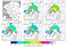 Tc Estimating Snow Depth On Arctic Sea Ice Using Satellite