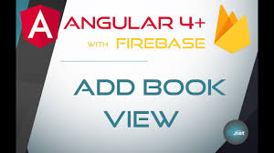 22 Add Book View Angular 4 With Firebase Material Design