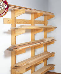 Reach new heights with your woodworking, whether you need increased reach in your garage or want. Wall Mounted Lumber Rack Woodworking Lumber Rack Workbench Plans Diy