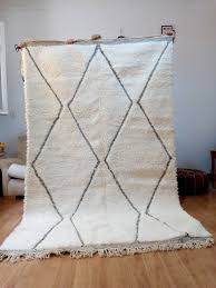 beni ourain style moroccan rug