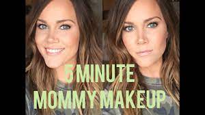 quick 5 minute mommy makeup routine