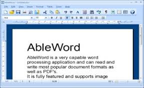 Ableword The Free Word Processor And Pdf Editor