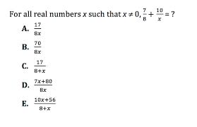 Act Math Practice Questions 7