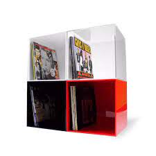 vinyl lp 12 record storage box fully