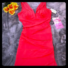 Nwt Jr S Emerald Sundae Bodycon Red Party Dress