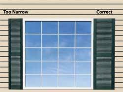 how to mere for exterior shutters