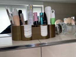 beautybox makeup holder cotton pad