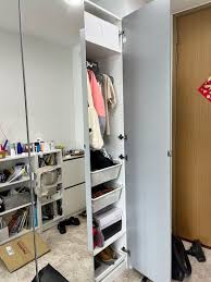 ikea pax wardrobe with mirror door