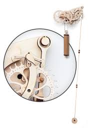 Wooden Mechanical Clock Kit