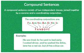 compound sentence javatpoint
