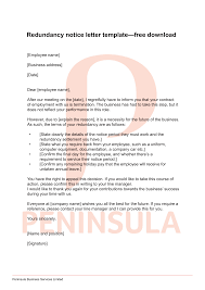 notice of termination letter