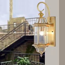 Modern Luxury Wall Lamp For Garden J