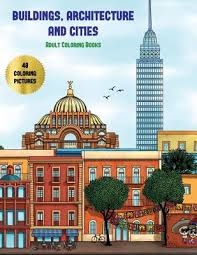 If you want to print at a different size then simply insert this printable into canva, set your dimensions to any size you want, then download it to your computer, easy! Adult Coloring Books Buildings Architecture And Cities Advanced Coloring Colouring Books For Adults With 48 Coloring Pages Buildings Architect Paperback Mcnally Jackson Books