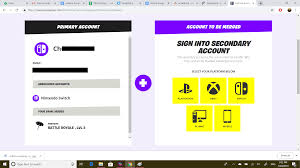 Account settings page for a nintendo account. How To Merge Fortnite Accounts