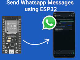 esp32 send a whatsapp message using