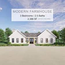 Twin Peaks Modern Farmhouse House Plan