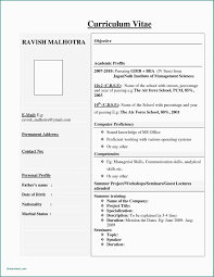 65 Beautiful Photos Of Resume Samples For Mba Freshers Free Download