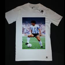 Diego Maradona Argentina T Shirt All Sizes Available Depop