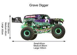 Monster Truck Collection Wall Sticker