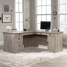 + sauder north avenue single pedestal desk in sindoori mango. Palladia L Shaped Home Office Desk Split Oak 424811 Sauder Sauder Woodworking