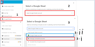convert exsisting google sheets data