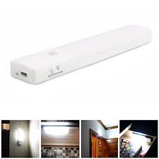 Usb Rechargeable Led Under Cabinet Night Light Motion Sensor Kitchen Wardrobe Closet Lamp Sale Banggood Com
