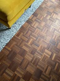 wood mosaic floor tiles