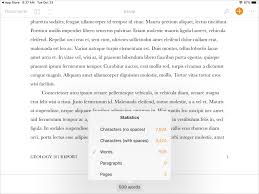 how to display the word count in pages on mac iphone and ipad 