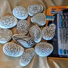 How to always produce consistent artificial rock. Painted Rocks Kit Set Of 12 Adult Coloring Rocks Affinity Stones