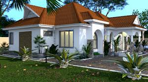 a modern 4 bedroom bungalow house plan