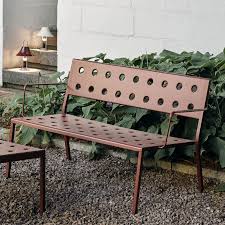 Hay Balcony Lounge Bench With Backrest
