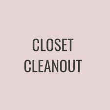 closet cleanout everything must go
