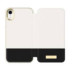 Actual price $35.00 discount price $25.00. Kate Spade New York Cement Black Color Block Folio Case For Iphone Xr Saffiano Leather Id Card Holder Buy Online In Antigua And Barbuda At Antigua Desertcart Com Productid 94008737