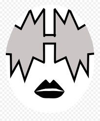 printable kiss makeup template emoji