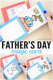 How To Make A Diy Fathers Day Magic Card Template Included Easy