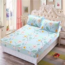 Colorful Fitted Bed Sheet With Pillow