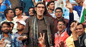 Pashtuns make up an estimated 42% of the population of contemporary afghanistan. Tall Afghan Fan Manages To Grab Eyeballs But Not Room Sports News The Indian Express