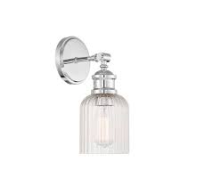 1 Light Wall Sconce In Chrome