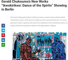 Technically, it is an ideographic writing system, whose more than one thousand symbols (drawn in the air as gestures, drawn on the. Gerald Chukwuma S New Works Ikwokirikwo Dance Of The Spirits Showing In Berlin Https Thesoleadventurer Com Gerald Ch