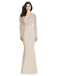 Dessy 3014 Long Sleeves Bridesmaid Dress