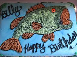Cut cakes into large and small fish. Image Result For Fish Birthday Cake Template Fish Cake Birthday Cake Templates Hunting Cake
