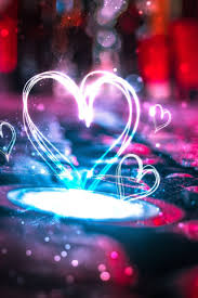 240x320 wallpaper neon love