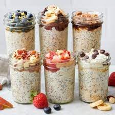 Easy Overnight Oats {2-Ingredient Base Recipe} - FeelGoodFoodie gambar png