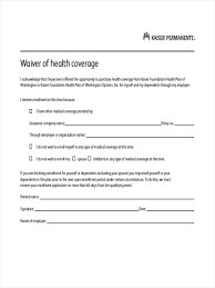 As of may 2016, uf health compliance handles all university of florida requirements regarding immunizations and health insurance. Free 9 Health Waiver Forms In Pdf Ms Word