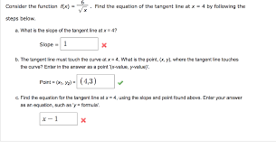 Solved 6 Consider The Function F X